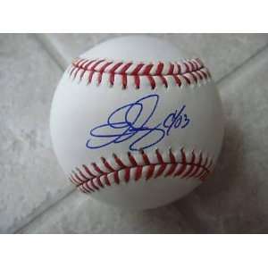 Eric Gagne Signed Ball   La Cy 03 Official Ml Coa   Autographed 