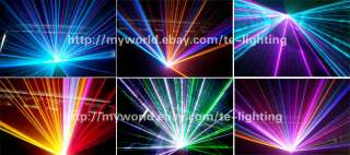 1000mW RGB DMX ILDA DJ Laser Stage Lighting 30K  