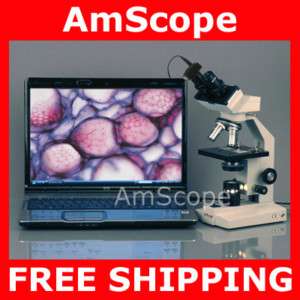 40x 1000x Veterinary Compund Microscope + 5 MP Camera 13964504835 