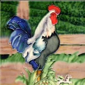   With Hanger / Stand   Farm Barn Yard Rooster (BD 0259