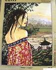 UNSTITCHED TAPESTRY~ Oriental Woman by MARGOT (New)