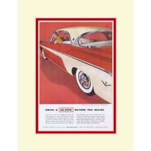   De Soto Sportsman Coupe Drive a De Soto before you decide Vintage Ad