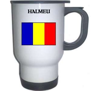  Romania   HALMEU White Stainless Steel Mug Everything 