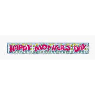  Beistle   50879   Metallic Happy Mothers Day Fringe Banner 