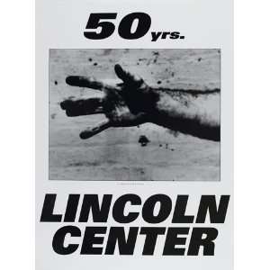  Richard Serra   2010   50 Yrs. Lincoln Center 36 x 26 ¾ 