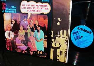    Bizarre 67 68 MOTHERS OF INVENTION ~ Frank Zappa ~ WEIRD PSYCH