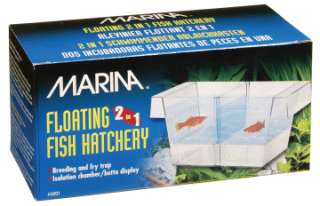 MARINA FLOATING FISH HATCHERY NURSERY FRY 2 in 1 GUPPY  