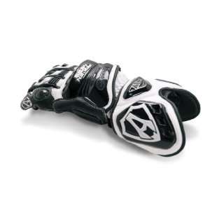  Arlen Ness RR White/Black Large Gloves Automotive