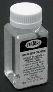 Testors 1156 Brush Cleaner enamel thinner 1 3/4 oz  