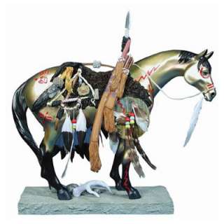 1549   MEDICINE HORSE (Enesco) 11E/7,227 (Retired) Trail of Painted 