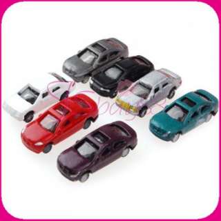 100pcs Painted Model Cars Layout Scale N Z (1 to 200)  