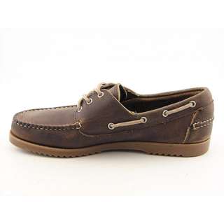 Allen Edmonds Harbour Mens SZ 8 Brown Tan Boat Shoes  