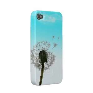  Dandelion blowing, seeds scattering iphone 4 case 
