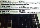 NEW Fiat 120C Crawler Tractor Part Catalog