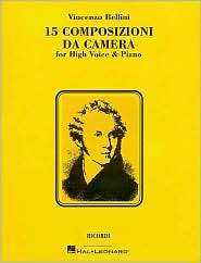  and Piano, (0793572975), Vincenzo Bellini, Textbooks   