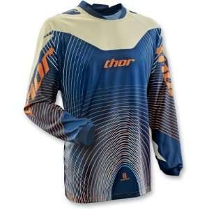    THOR PHASE PULSE BLUE/TAN YOUTH JERSEY X LARGE/XL Automotive