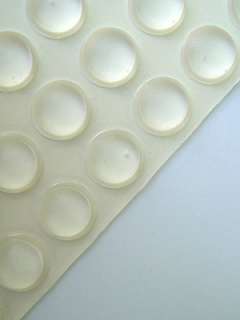 Self Adhesive Rubber Feet Thick Clear Round Bumpers 55  
