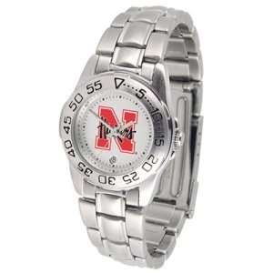   Cornhuskers NCAA Sport Ladies Watch (Metal Band)