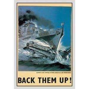  Vintage Art Back Them Up (Submarines)   01326 5