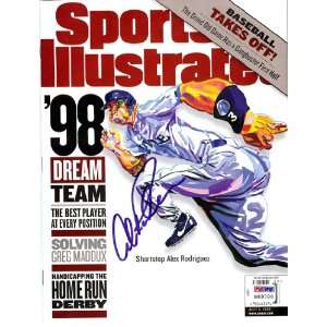 Alex Rodriguez Autographed Sports Illustrated PSA/DNA 