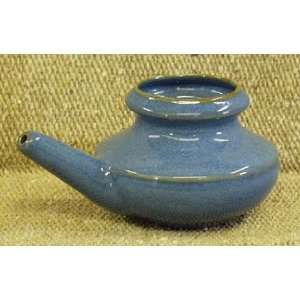  Ceramic Neti Pot   Blue 