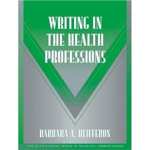   in the Health Professions [Paperback] Barbara A Heifferon Books