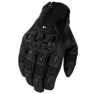  Icon Accelerant Gloves   3X Large/Black Automotive