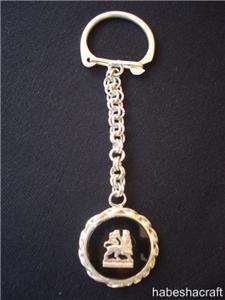 This is a beutiful Ethiopian lion of judah key ring.