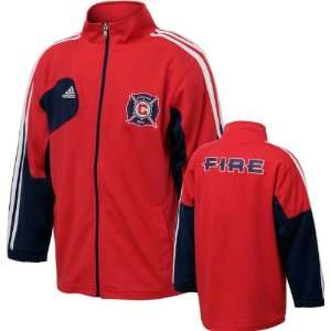  Chicago Fire Youth Red adidas Performance Warm Up Jacket 