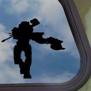  Halo 3 Black Decal Spartan Sniper PC Xbox 360 Car Sticker 
