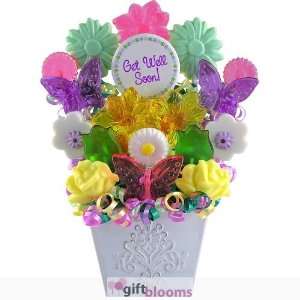 Get Well Flower Box Lollipop Bouquet