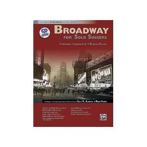  Broadway for Solo Singers   Voice   Bk+CD Musical 
