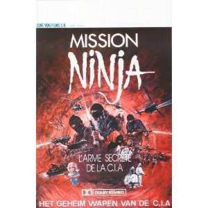 The Ninja Mission Movie Poster (27 x 40 Inches   69cm x 102cm) (1984 