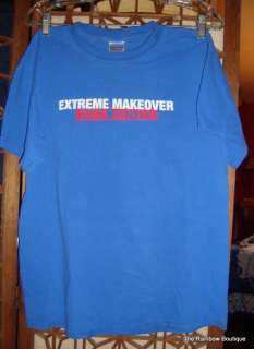 Extreme Home Makeover Edition Tee Move That BUS sz M  