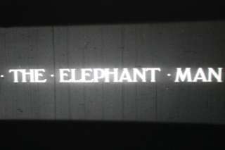 ELEPHANT MAN 16mm Feature Film Print Scope DAVID LYNCH Cult Classic 