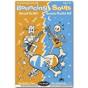  Bouncing Souls Poster   Concert Flyer O