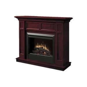    Electric Fireplace and Mantle from the Capri   7347