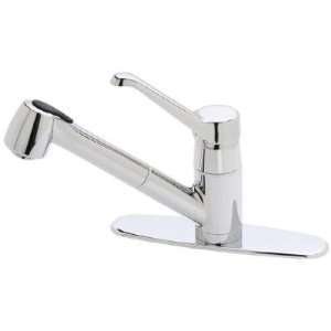 Price Pfister 53860CC Classic Pull Out Spray Kitchen Faucet with Lever 