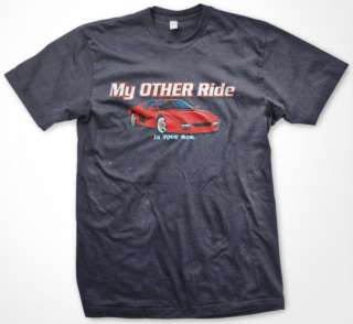 My Other Ride Is Your Mom. Hot Car Funny Mens T shirt  