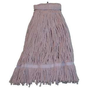   Ply Cotton 16oz Screwflat Cut End Mop Head with Fantail (Pack of 12
