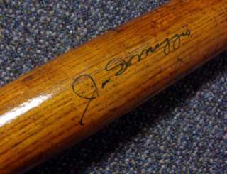 Joe DiMaggio Autographed Signed Louisville Slugger Bat PSA/DNA #P00784 