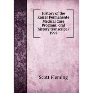   Care Program oral history transcript / 1997 Scott Fleming Books