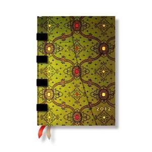  Paperblanks Dayplanner Midi French Ornate Vert Week at a 
