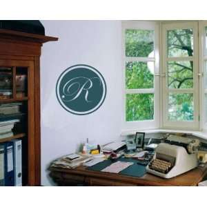   Letter R Monogram Letters Vinyl Wall Decal Sticker Mural Quotes Words