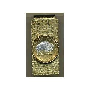 New Jefferson Nickel Sacred White Buffalo (2005) Two Tone U.S. Coin 