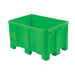  Stackable Skid Box Green 38x26x22