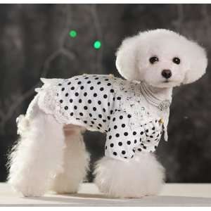  Spring Summer Pet Puppy Doggie Clothes Flecky Pattern Dog 