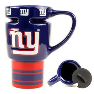 NFL Licensed New York Giants Travel Ceramic Mug Football League Coffee 