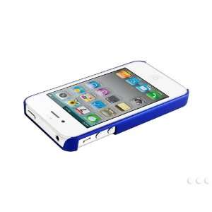   Apple iPhone 4 & 4S Cellet Blue Flower Stamp Proguard for Apple iPhone