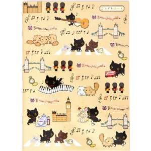  cute Kutusita Nyanko cat notepad for friends diary Toys & Games